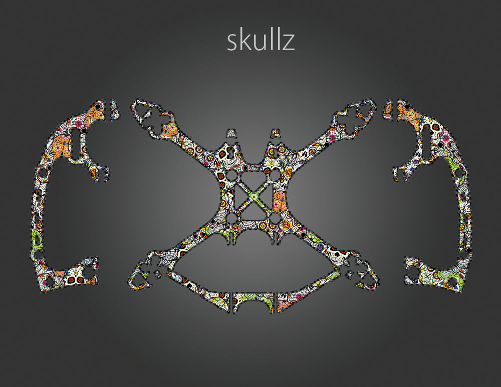 Skulls Stikit Skin Full Wrap for Massive Droner 2.5