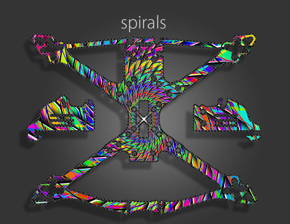 Spirals Stikit Skin Full Wrap for BangGOD 6