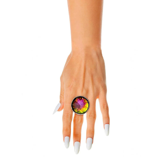 Multicolor Bedazzle Statement Ring