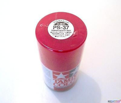 PS-37 Translucent Red R/C Spray Paint FOR POLYCARBONATE (100ml) 86037