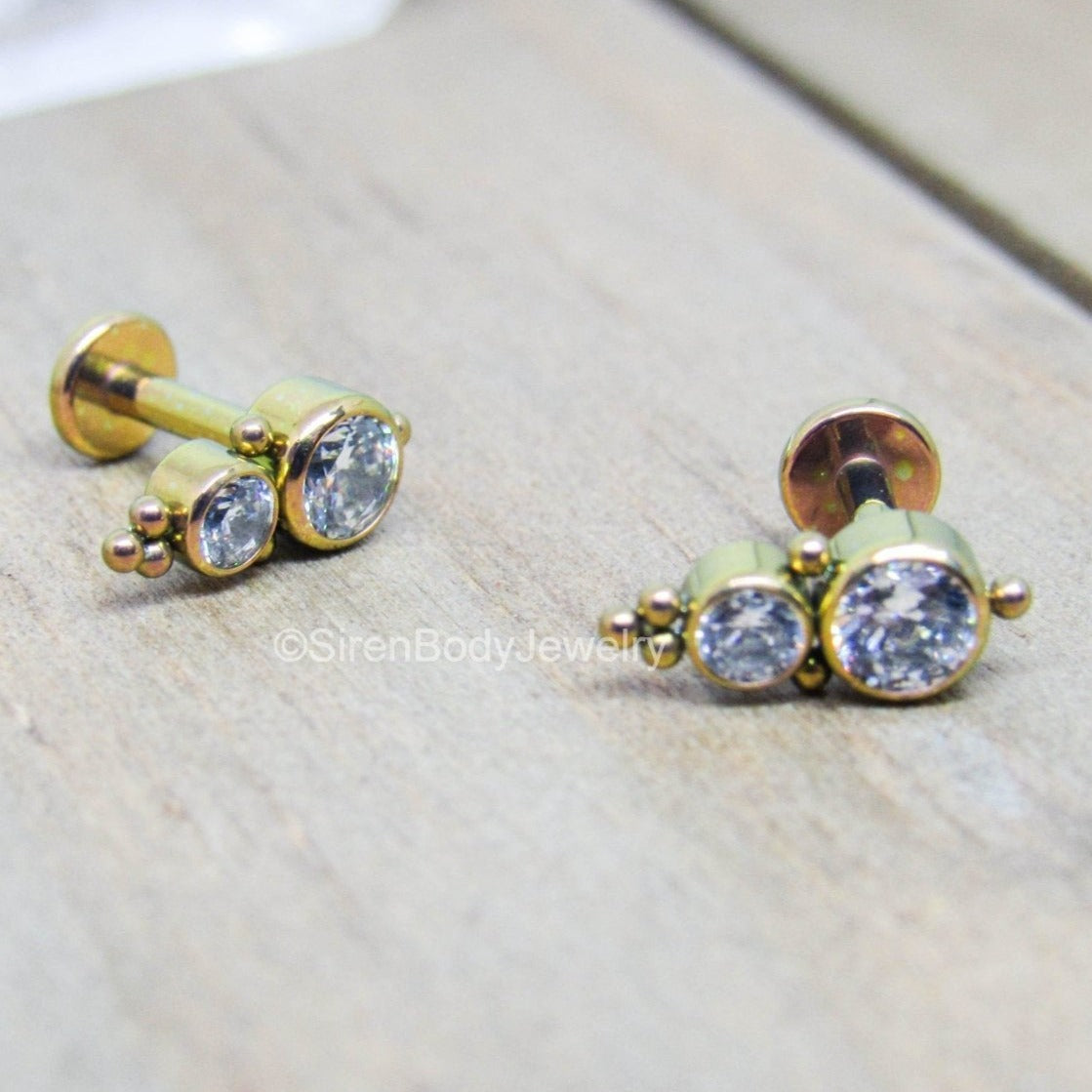 swarovski conch earrings