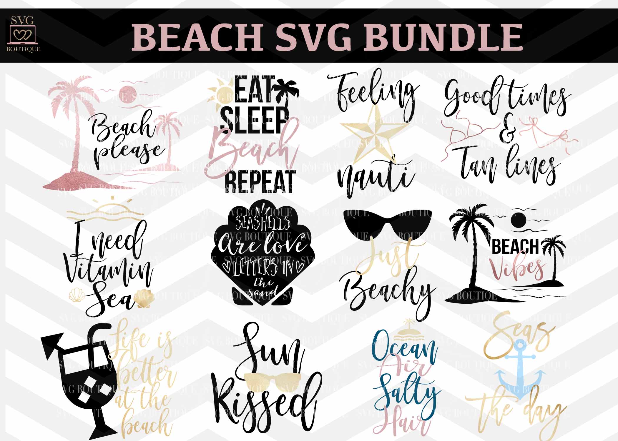 Download Beach Svg Bundle Svg Boutique