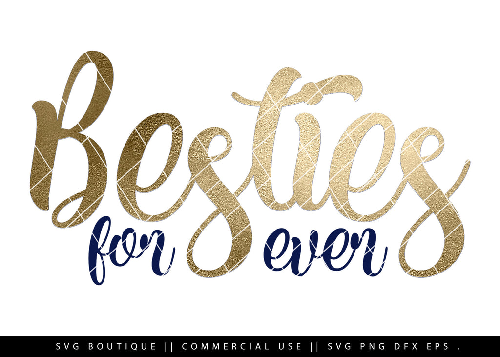 Download Best Friends Half Heart Svg File Svg Boutique