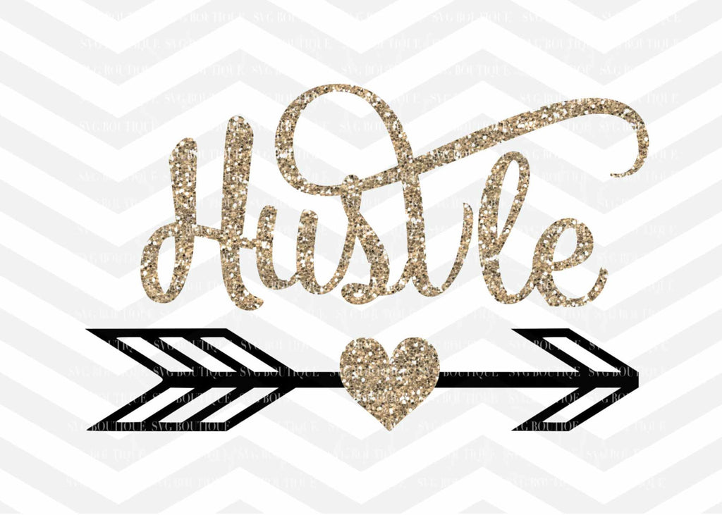 Download Hustle SVG File, Cut File, Water Bottle, Sparkle ...