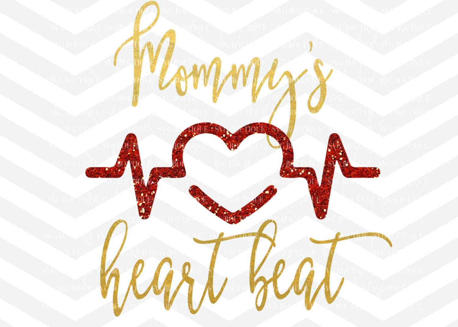 Download Valentine S Day Svg File Heartbeat Svg Girl Valentine Mommys Girl Svg Boutique