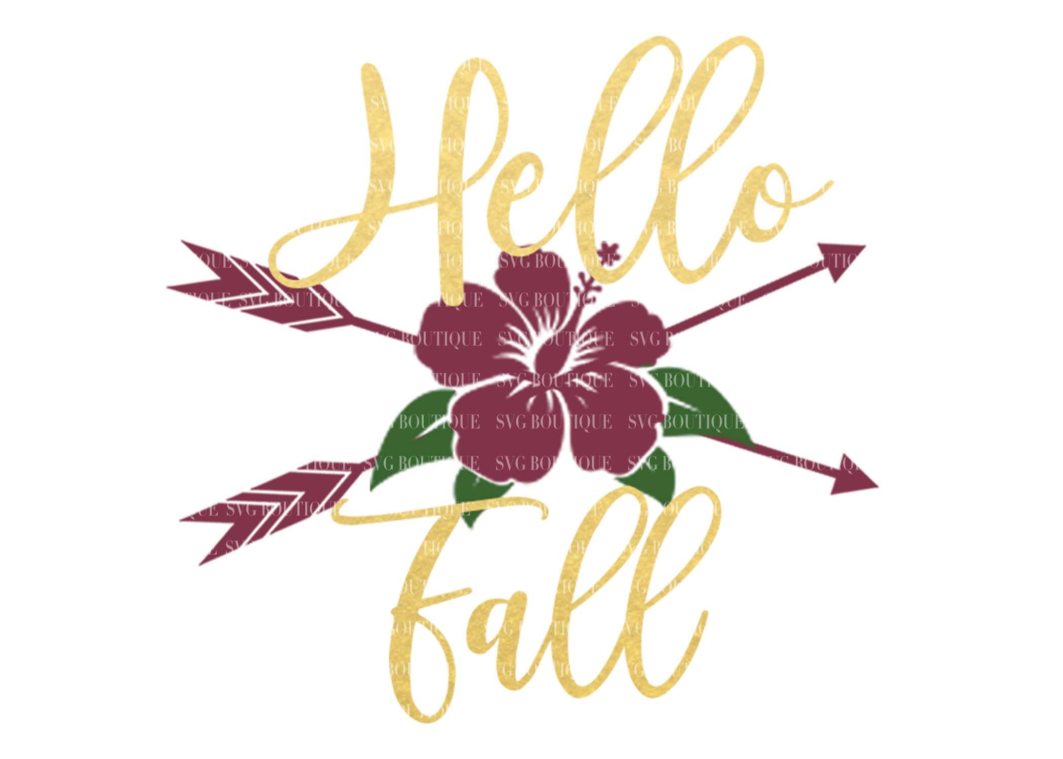 Free Free Hello Fall Svg File