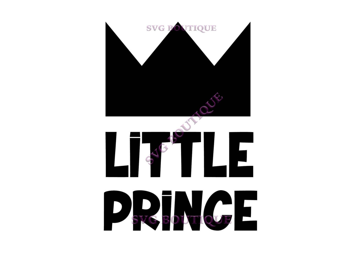 Download LIttle Prince Cut File, Baby Boy Cut File, Prince SVG ...