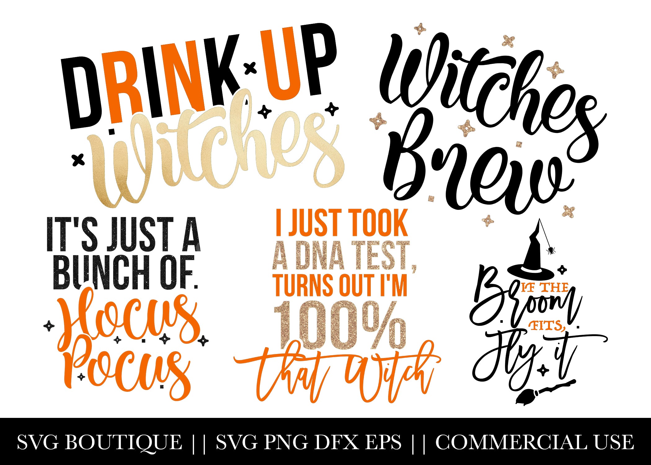 Halloween Svg Bundle Silhouette And Cricut Cutting Machines Svg Boutique