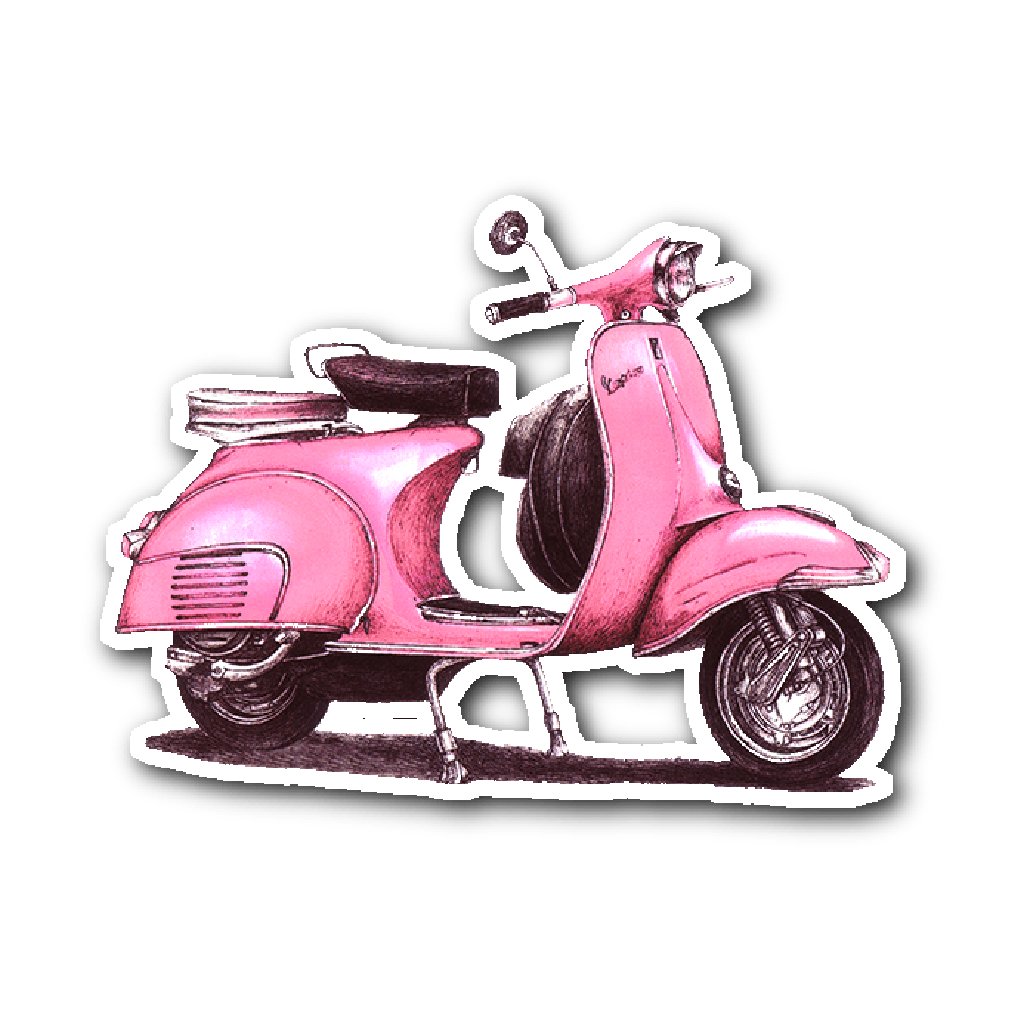 Vespa Sticker Limited Edition Mr Classic Collection