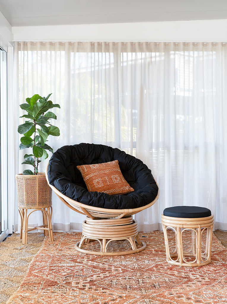 papasan cushion indoor