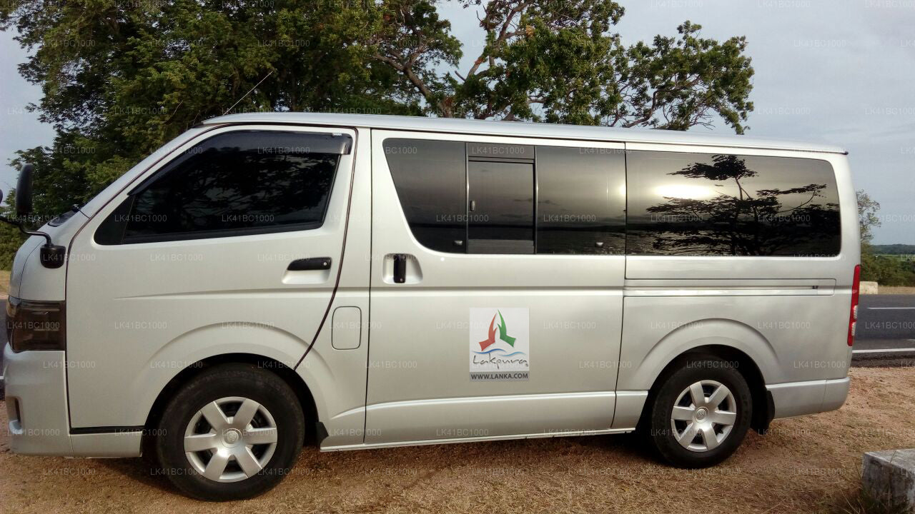 Beragala City to Colombo Airport (CMB) Private Transfer