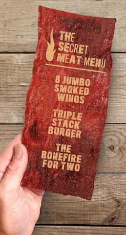 Personalized Meat Card
