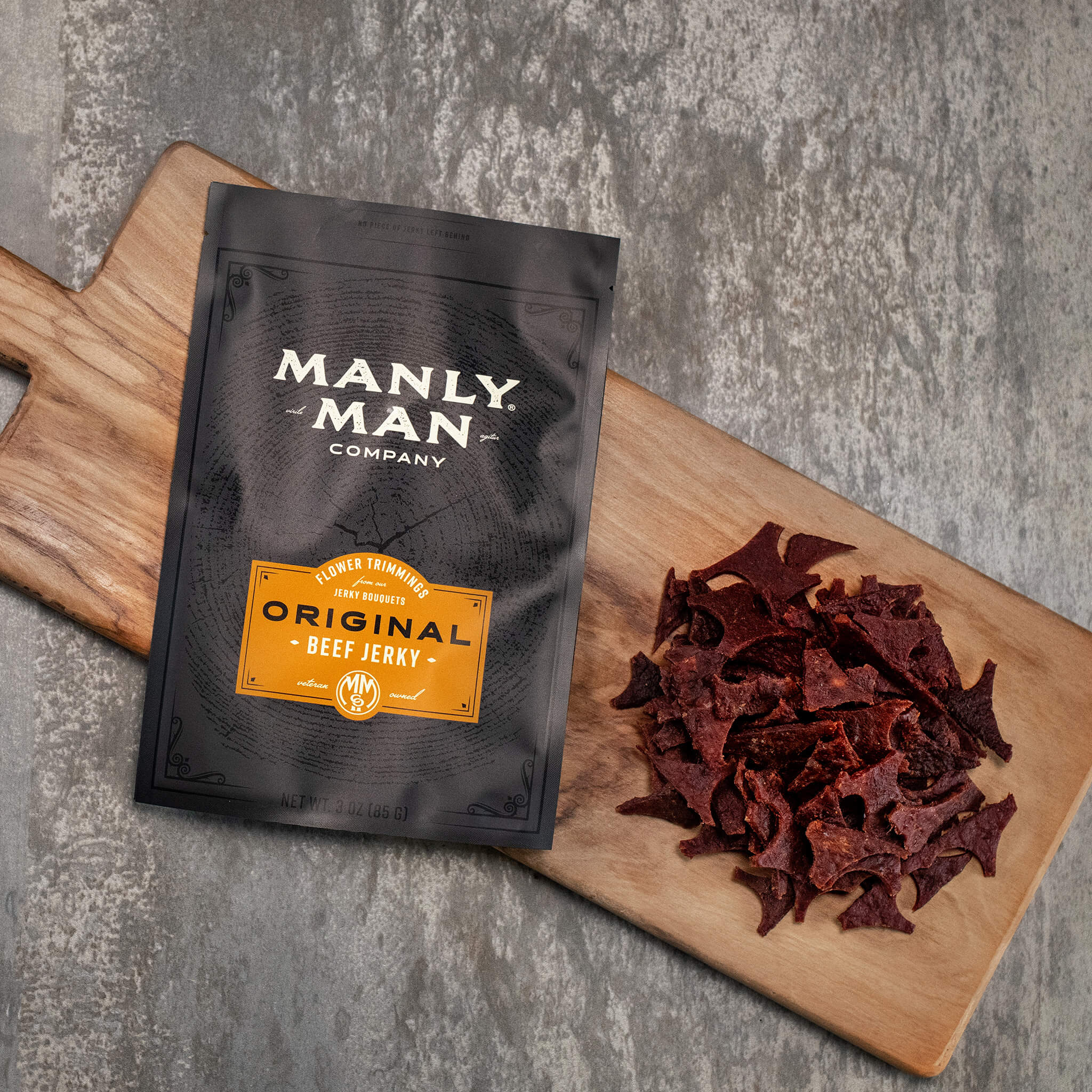 Beef Jerky Flower Trimmings - Manly Man Co product image