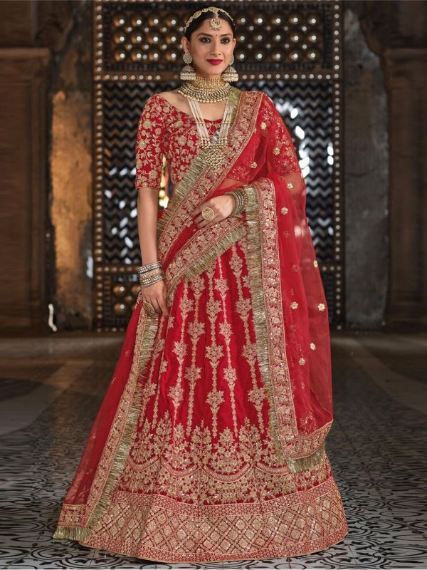 A Lehenga Choli For A Beautiful Bride