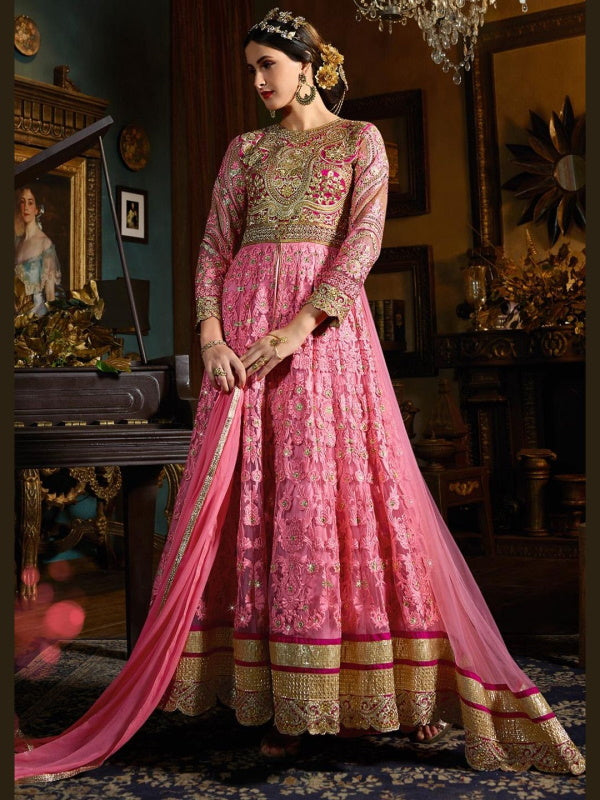 A Traditional Style Anarkali Suit