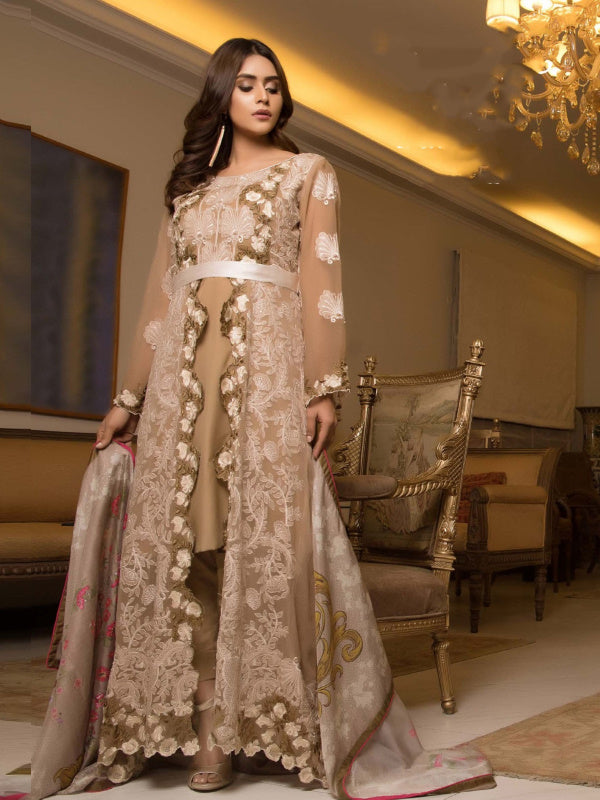 Floor length Pakistani Dress