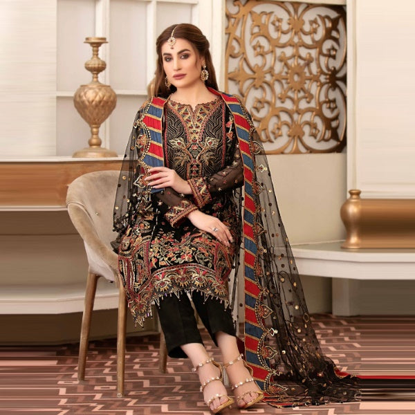 Embroidered Pakistani Dress for Girls