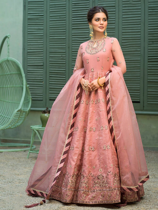 Pakistani Anarkali Suit in Red