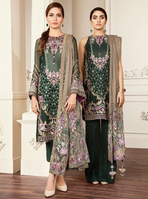 Women in Green Salwar Suit