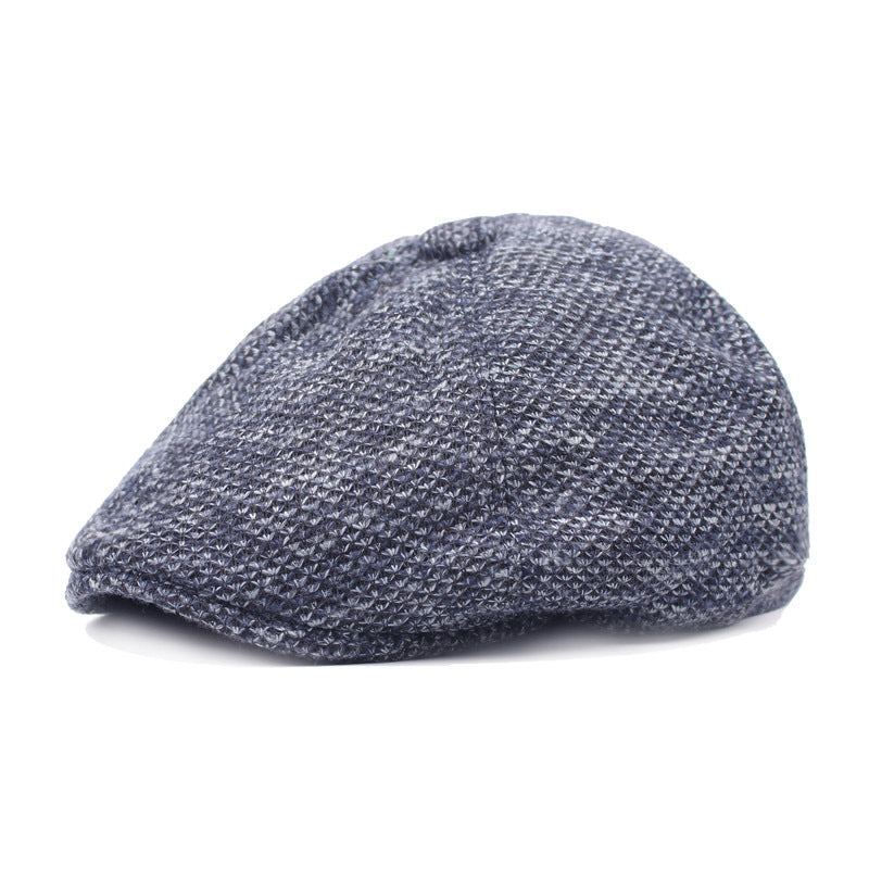 Winter Beret Hat for Men - Coffee,Blue,Black