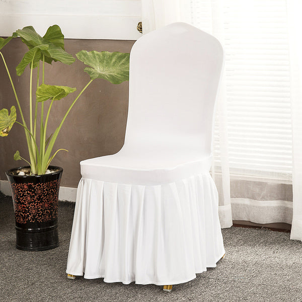 100 Pieces Cheap Wholesale Universal White Chair Covers
