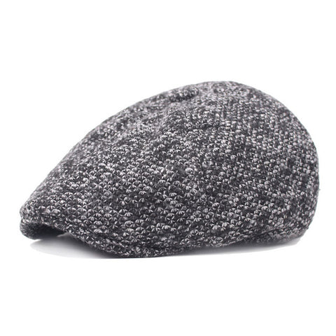 Winter Beret Hat for Men - Coffee,Blue,Black