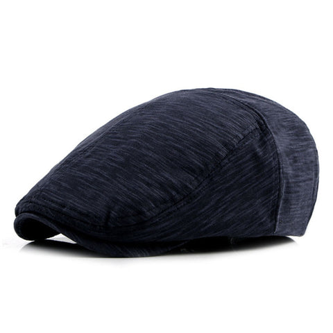 Men's Fashion Beret Hats - Navy Blue,Light Gray,Khaki,Dark Blue,Black,