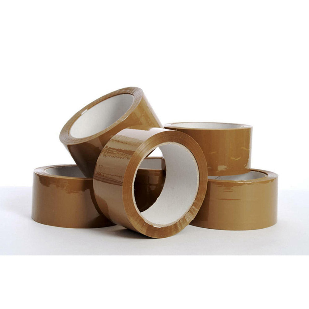 Find the most recent 6 Rolls Kraft Paper Brown Packing Tape 48mm x 50m  Sealbon on the internet