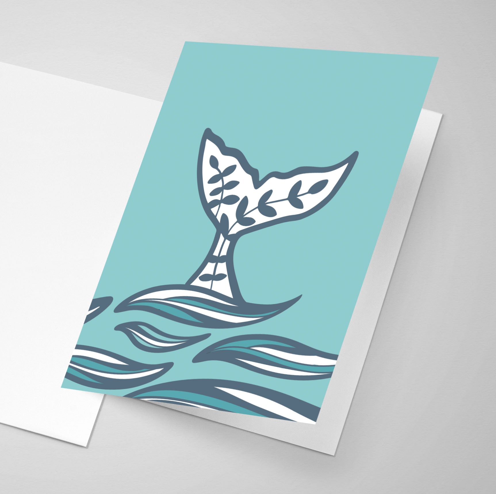 Humpback Whale | Greeting Card – Paper and Wings