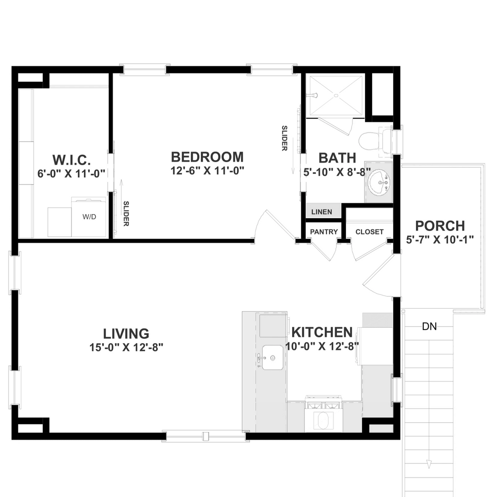 Wilbury Garage/ADU Intertwine House Plans