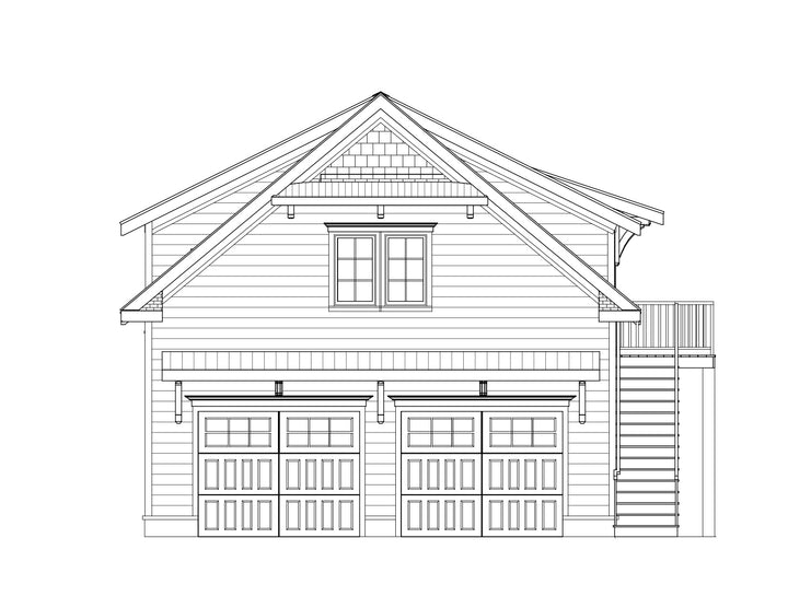 Winthrop Garage Adu Plan 1 Bedroom Intertwine House Plans