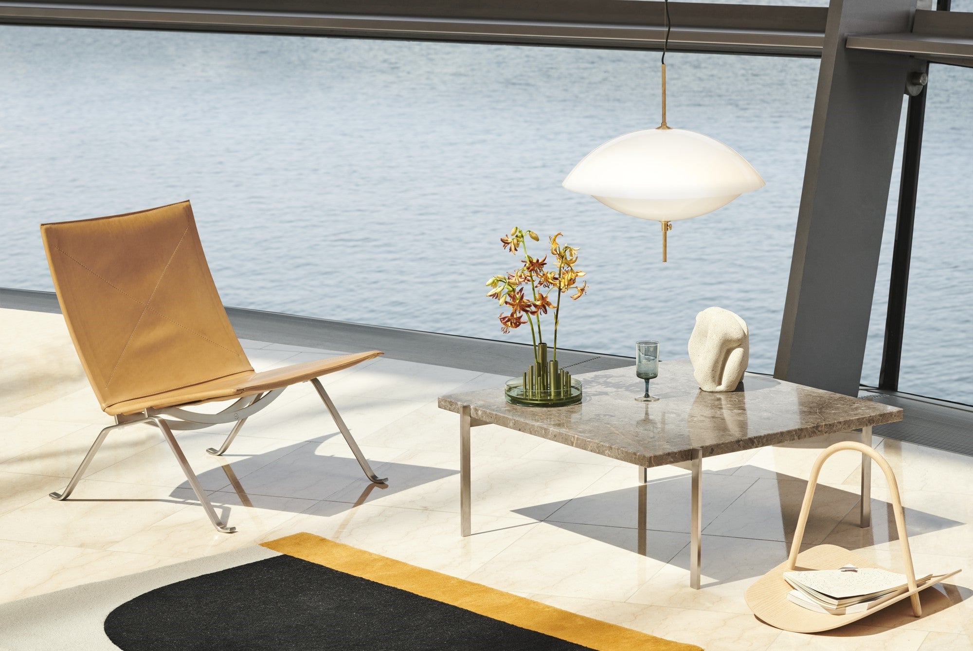 Fritz Hansen - Gulvtæppe - Cecilie Manz - Rugs - Ochre – Room for More