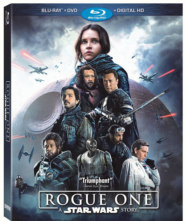 Rogue One: A Star Wars Story, DVD Bluray Combo Pack