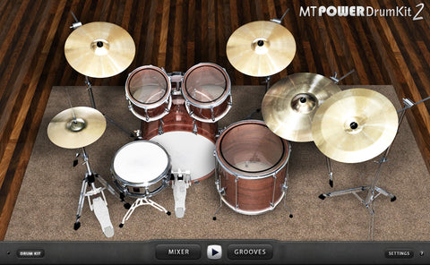 MT Power Drum Kit 2 - Best Drum Plugin for GarageBand