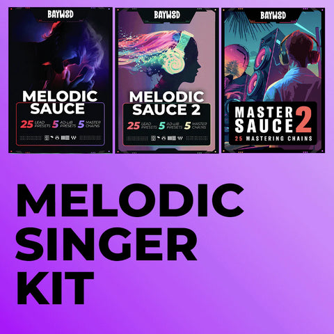 Baywood Audio Melodic Singer Kit Vocal Presets Logic Pro