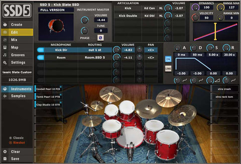 Steven Slate Drums 5.5 Free - Drum Plugin for GarageBand