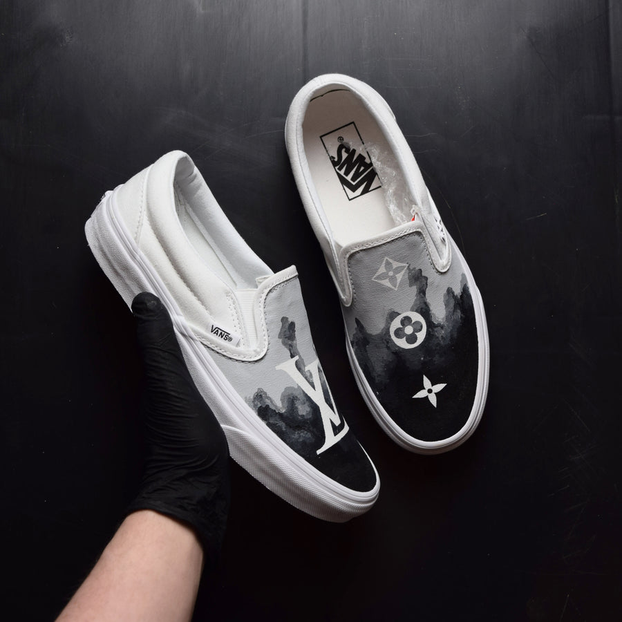 louis vuitton slip on vans