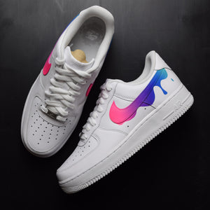 coloured tick air force 1
