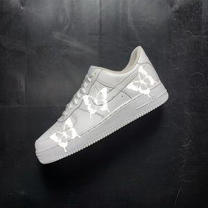 butterfly air force 1 reflective