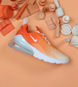 orange nike shoes air max