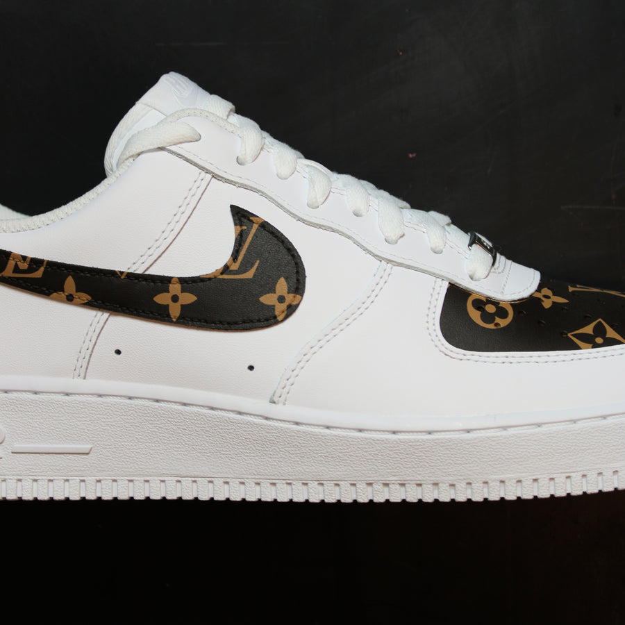 louis vuitton custom nike air force 1