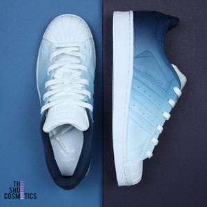 Uitgelezene Navy Blue Ombre Adidas Superstar Custom Shoes – TheShoeCosmetics KK-96