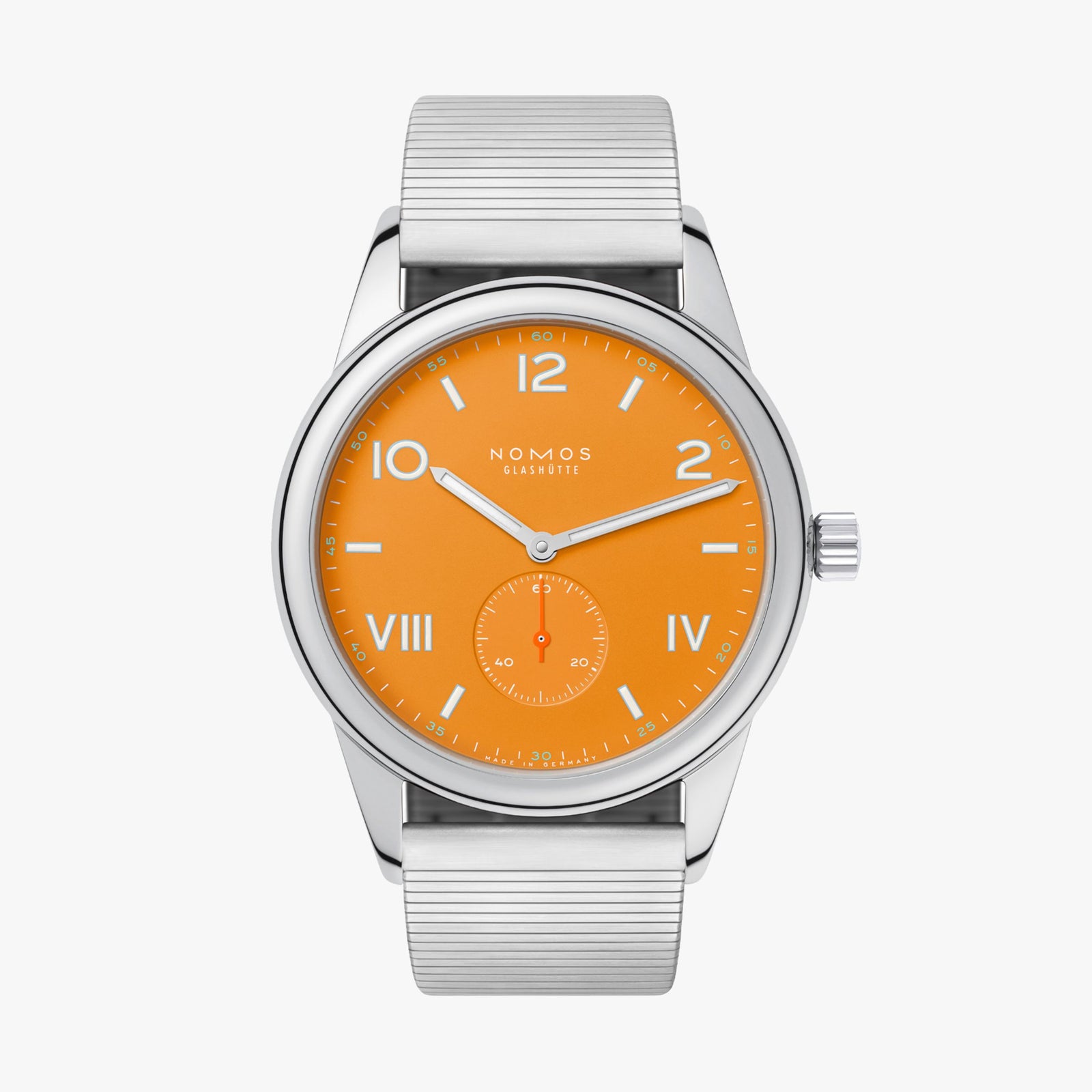 NOMOS - Club Campus 38 Future Orange Ref: 729 – Roldorf & Co.