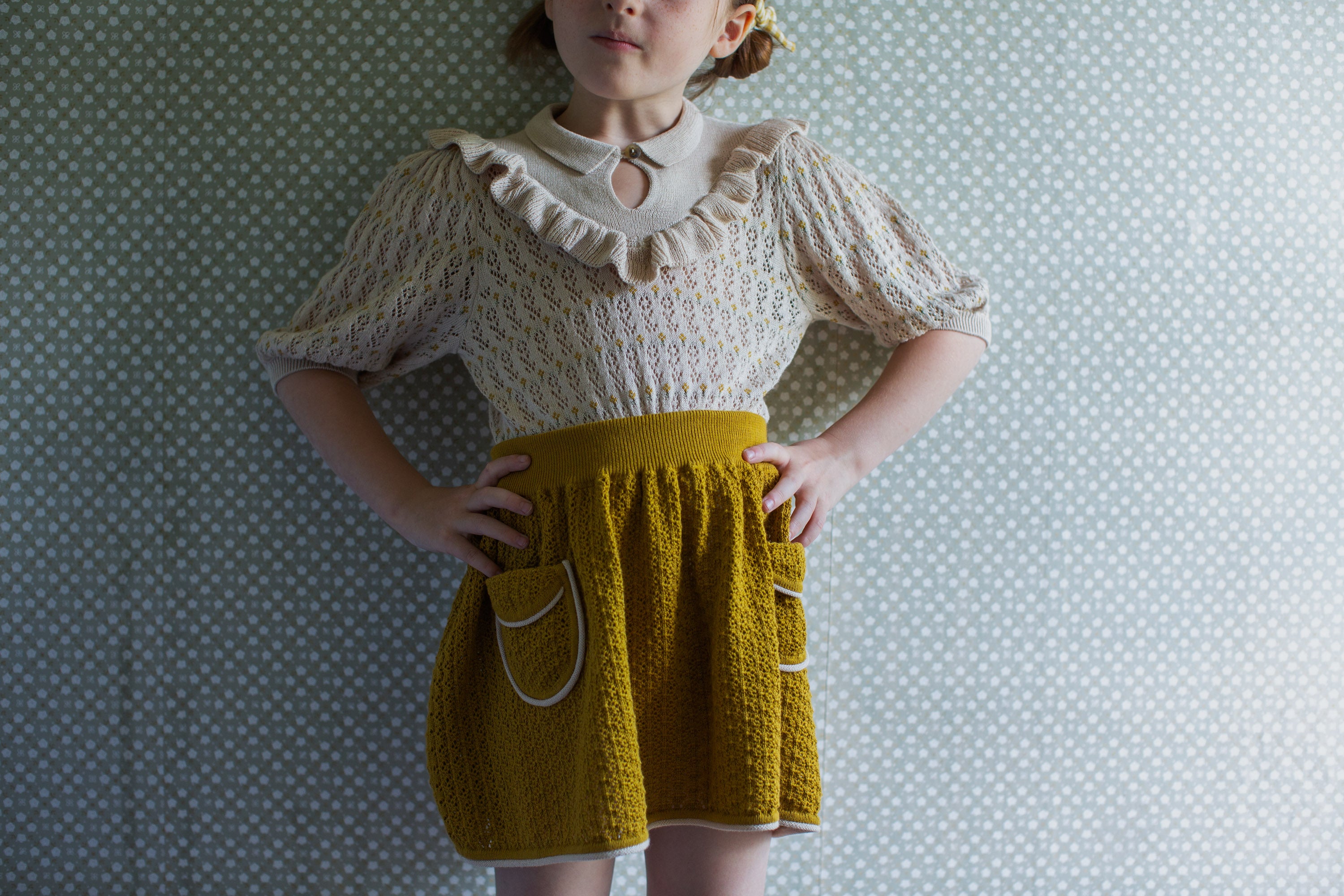 いるためこ SOOR - soor ploom Nancy Knit Top, Dark Tea 2yの通販 by