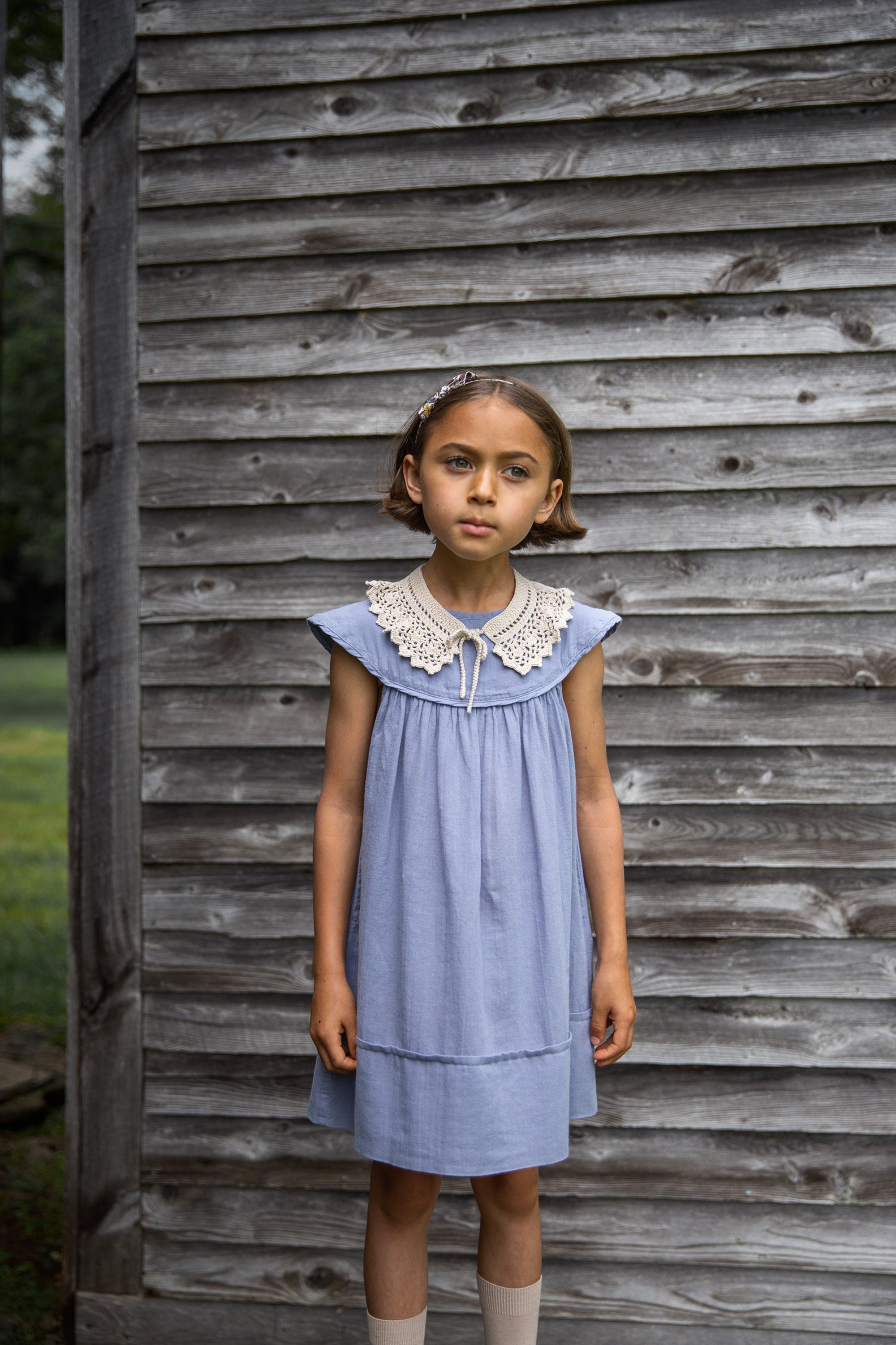 マタニティ SOOR - soor ploom Crochet Collar, Bluet つけ襟の通販 by