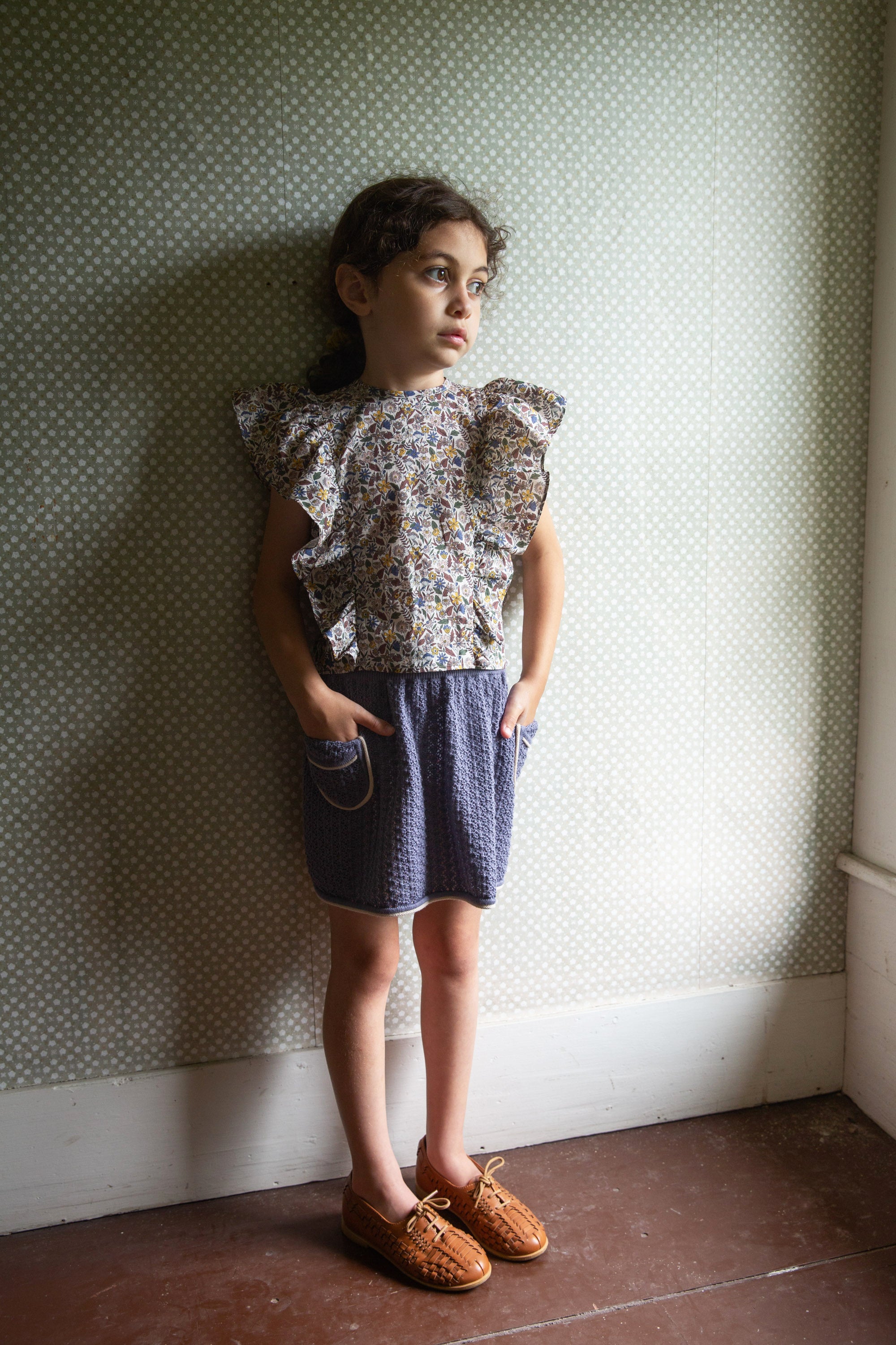 人気の定番 soor ploom□norma skirt□chamomile□8y ecousarecycling.com