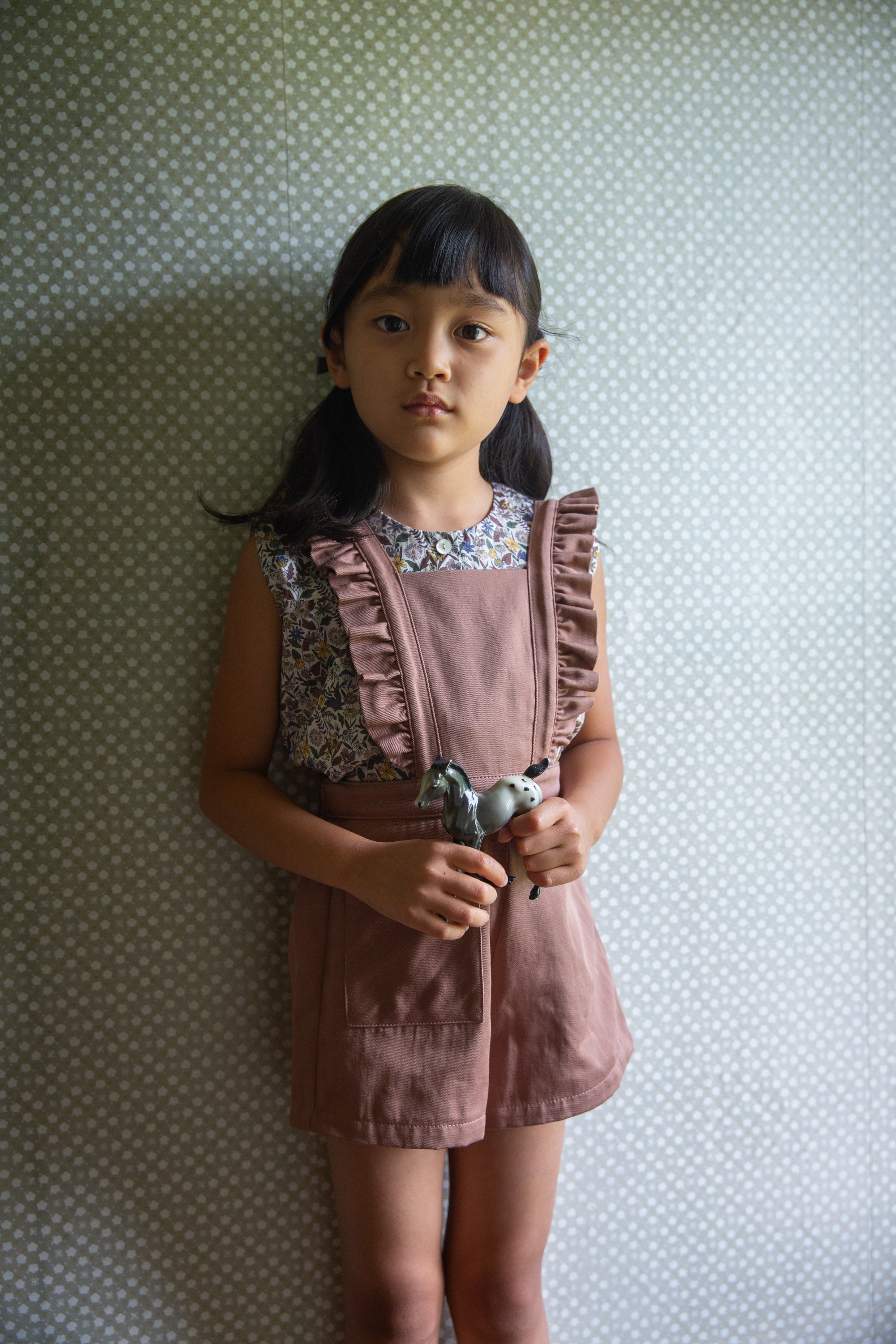 Caramel baby&child - soor ploom Lois Playsuit， Honeycomb 5yの+