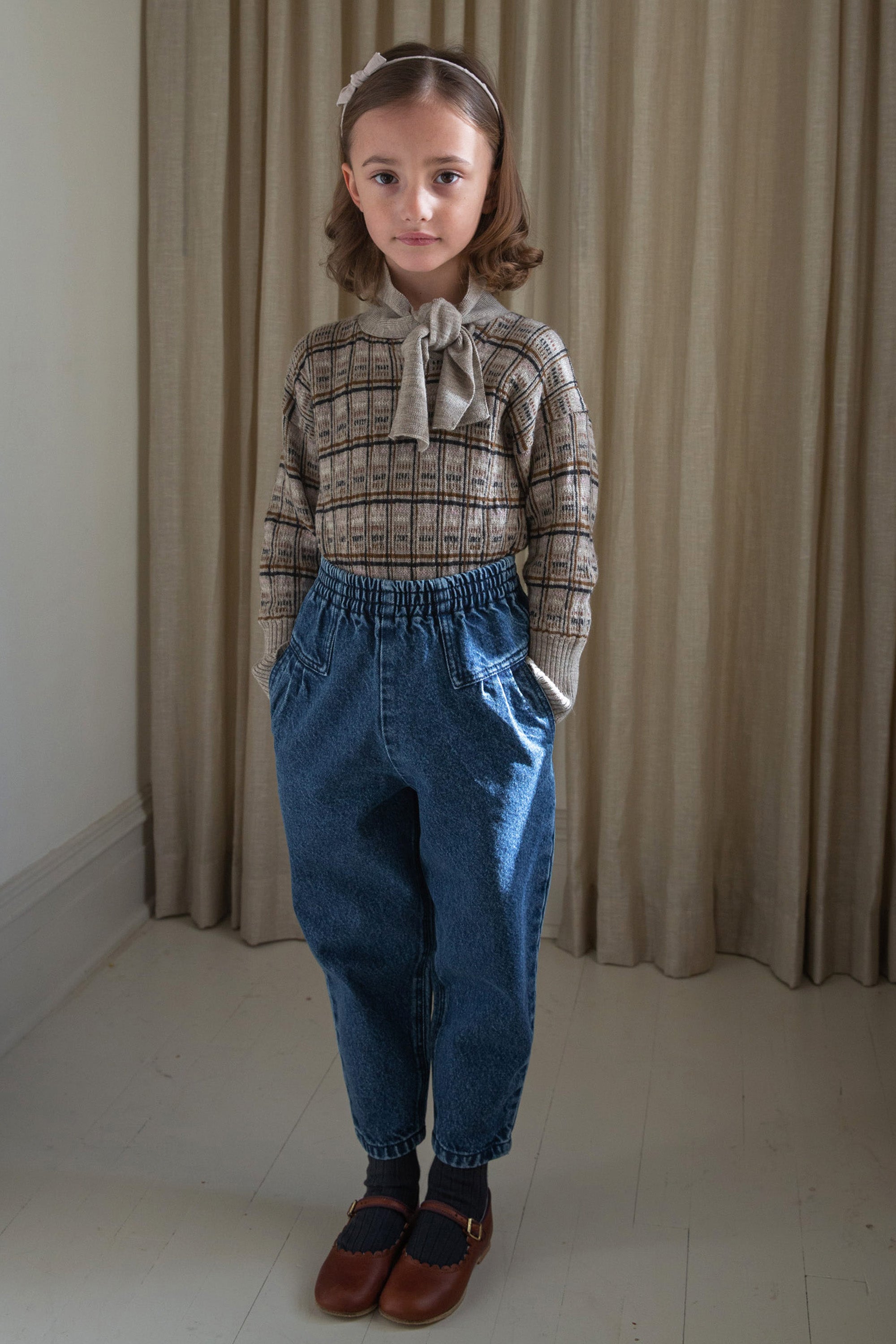 海外正規品】 SOOR PLOOM Vintage Jean Dark Denim 4Y kids-nurie.com