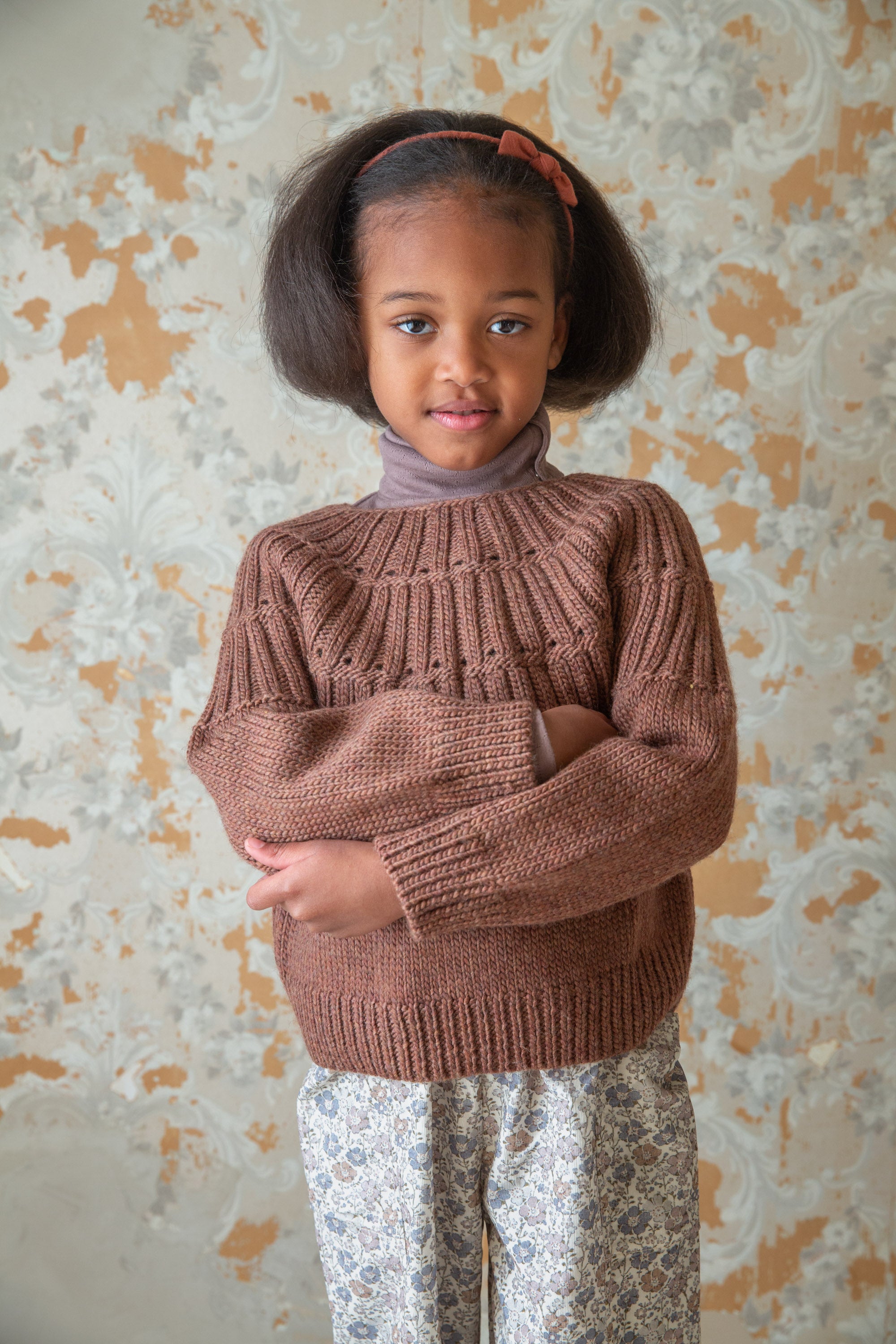 soor ploom Capucine Pullover, Posy 2y