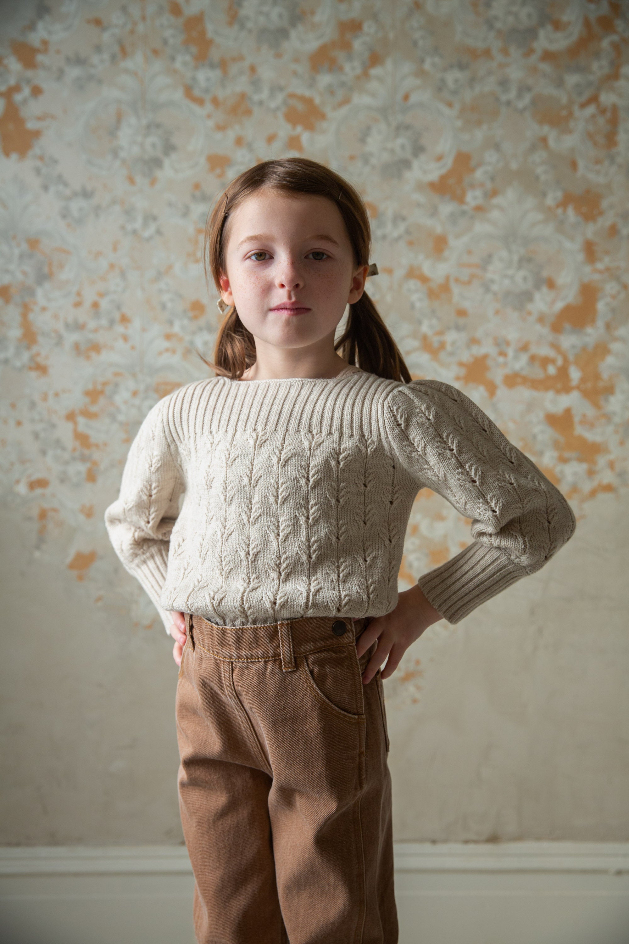 soor ploom Winona Pullover Powder 6y 人気No.1 51.0%OFF